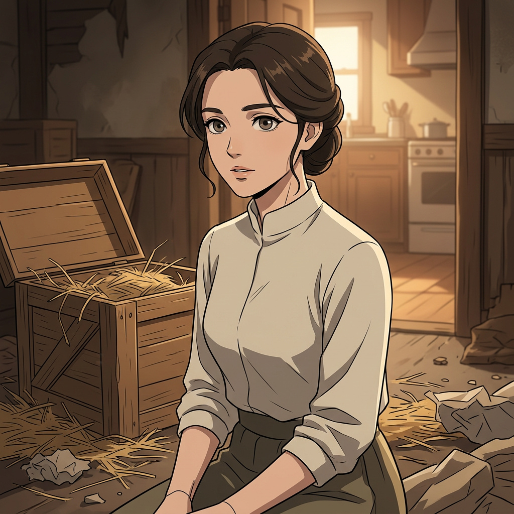 Portrait of ARIA, Companion android AI companion