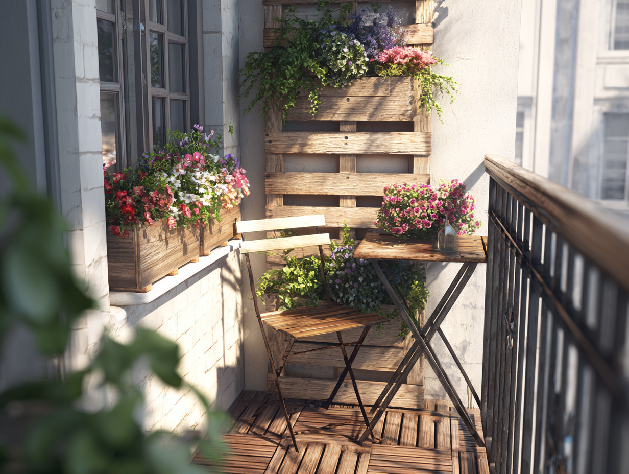 small balcony