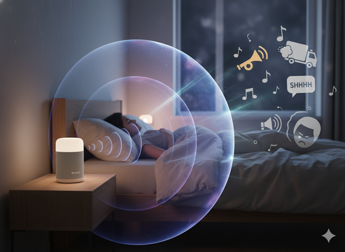 The Sleep-Enhancing Sound Machine (Snooz)