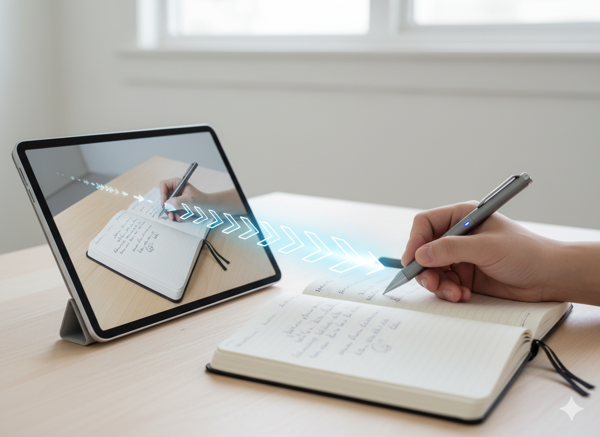 The Analog-to-Digital Notebook (Moleskine Smart Writing Set)