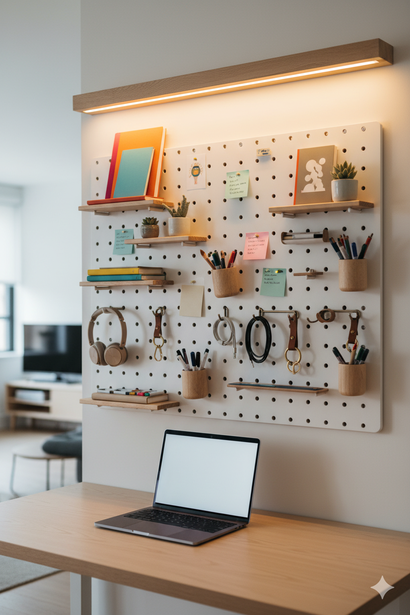 Pegboard Wall