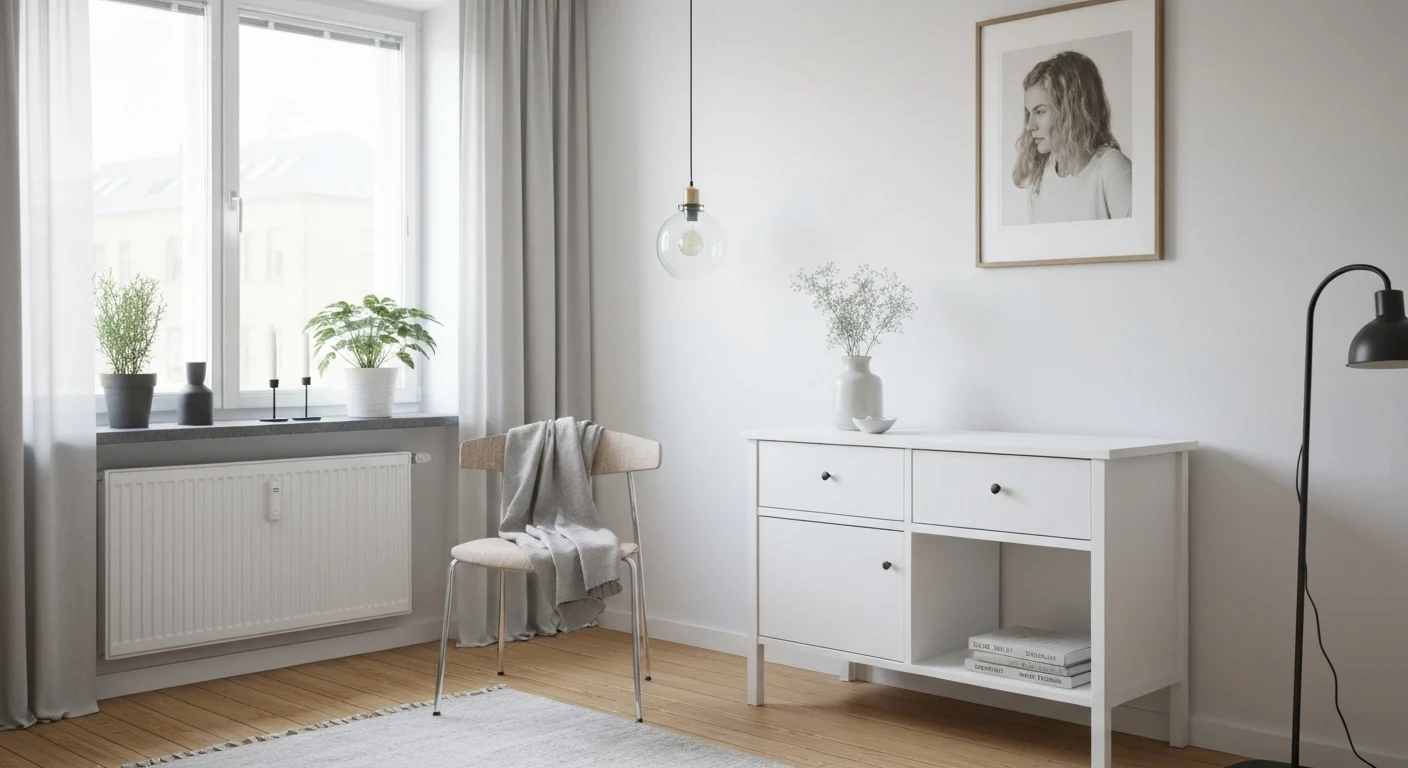 tabletop water fountain next to plants on apartment side table