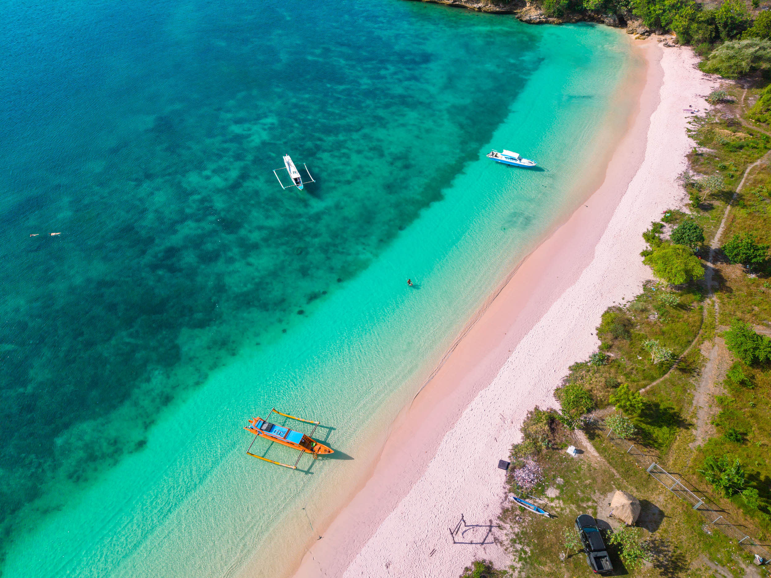 Lombok from above