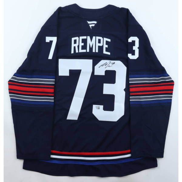 Matt Rempe Signed Rangers Fanatics Authentic Jersey (Fanatics)