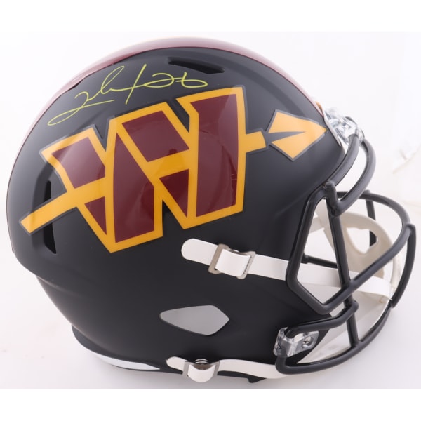 Clinton Portis Signed Commanders Full-Size Speed Helmet (Beckett)