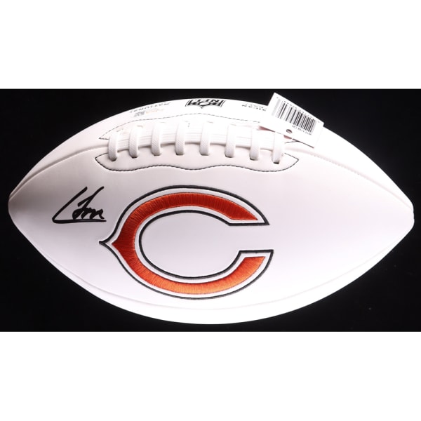 Colston Loveland Signed Bears Logo Football (JSA)