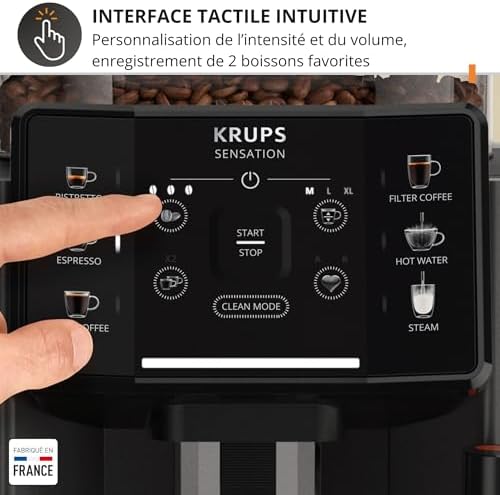Vue 4 de Krups Sensation Machine