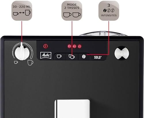 Vue 4 de Melitta Solo Noire Mat