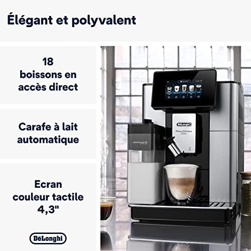 Vue 2 de Delonghi Primadonna Soul Machine