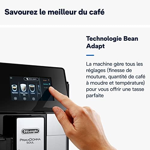 Vue 3 de Delonghi Primadonna Soul Machine