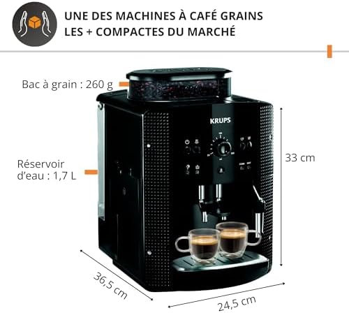 Vue 2 de Krups Machine Cafe