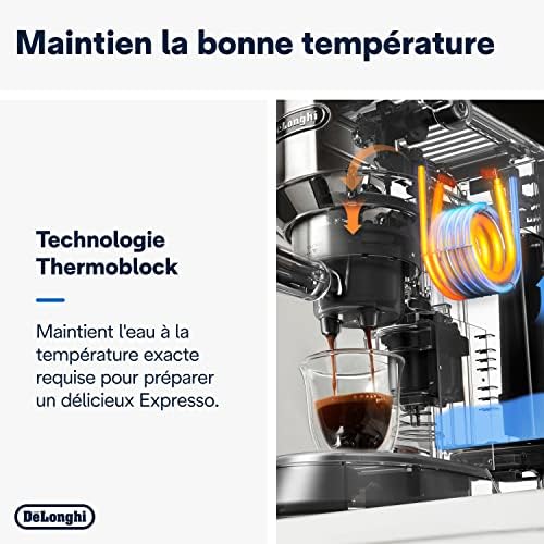Vue 3 de Delonghi Dedica Style Machine