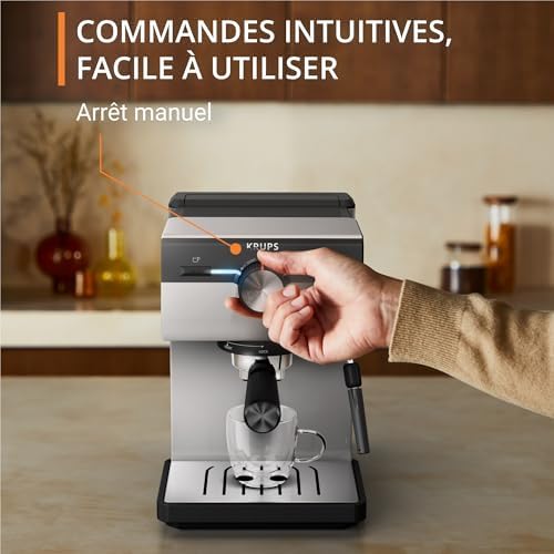 Vue 6 de Krups Machine Espresso Manuelle