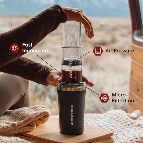 Vue 2 de Aeropress Go Plus Petite