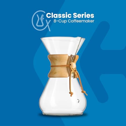 Vue 2 de Cafetiere Filtre Chemex Tasses