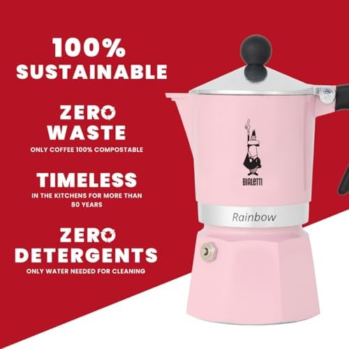 Vue 5 de Bialetti Rainbow Cafetiere Tasses