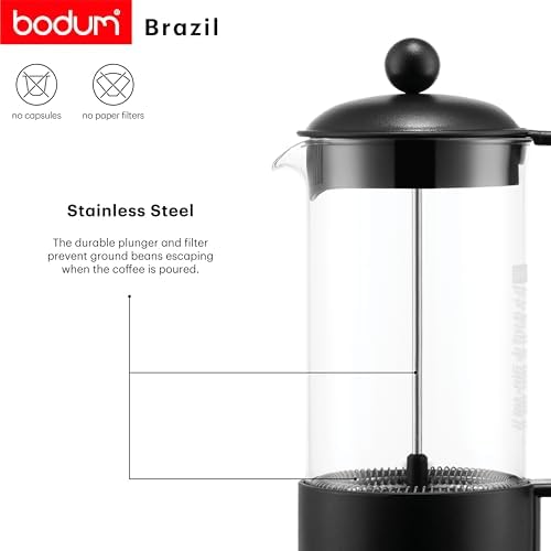 Vue 4 de Bodum French Press Brazil