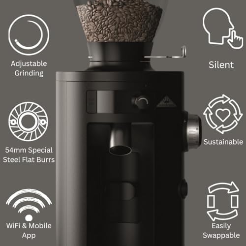 Vue 2 de Mahlkonig Matte Black