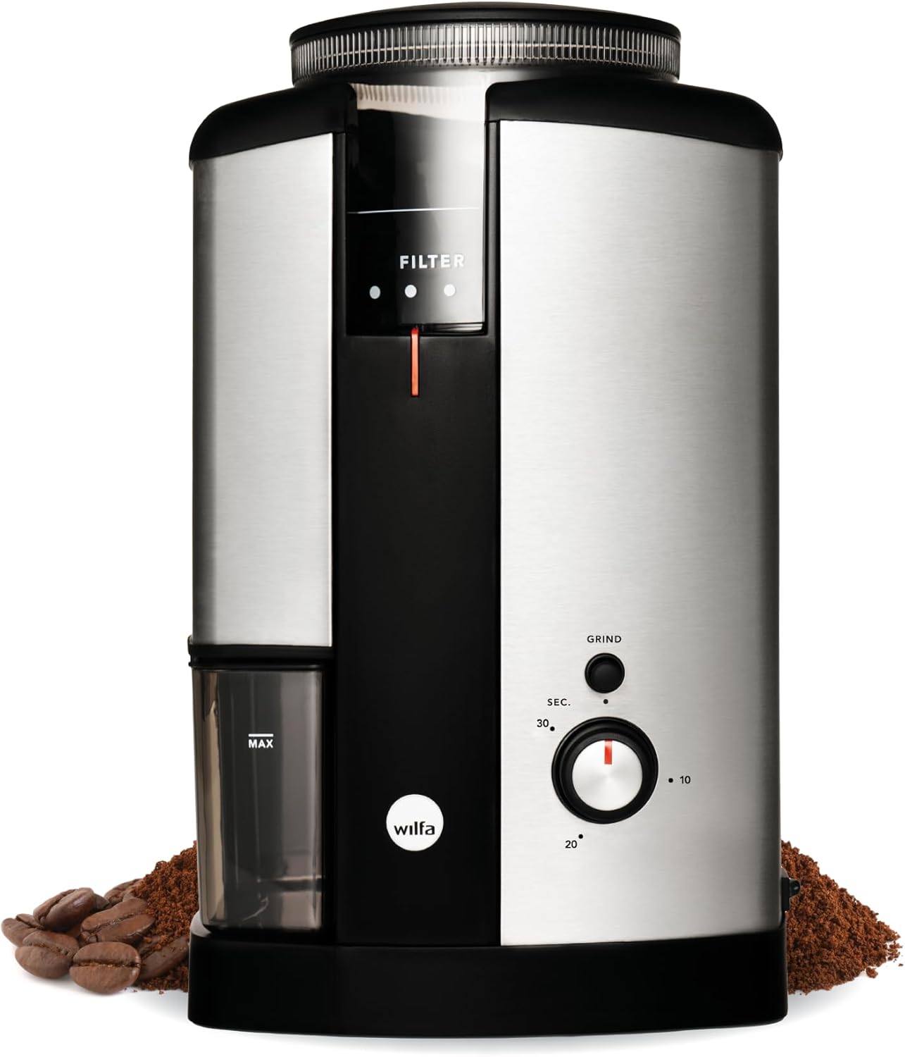 Wilfa Svart Nymalt Moulin