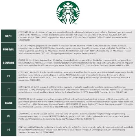 Vue 7 de Starbucks Pack Decouverte Variete