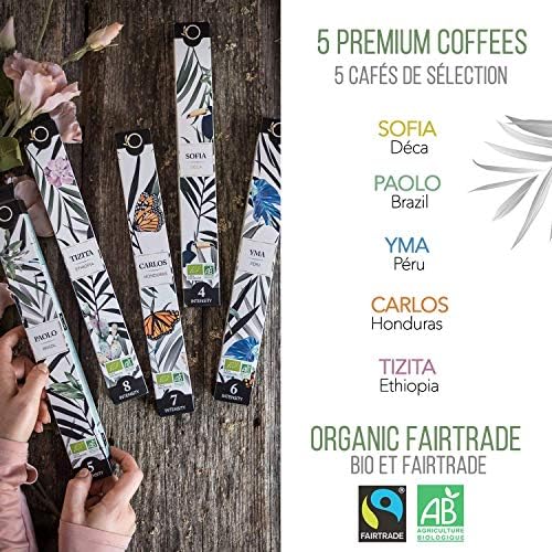 Vue 4 de Origeens Coffret Capsules Nespresso