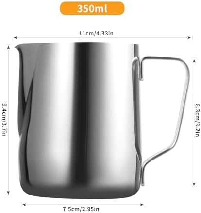 Vue 2 de Fhiskunyu Pichet Lait Inox