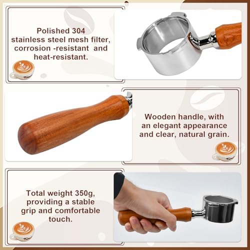 Vue 3 de Wefhef Espresso Bottomless Portefiltre