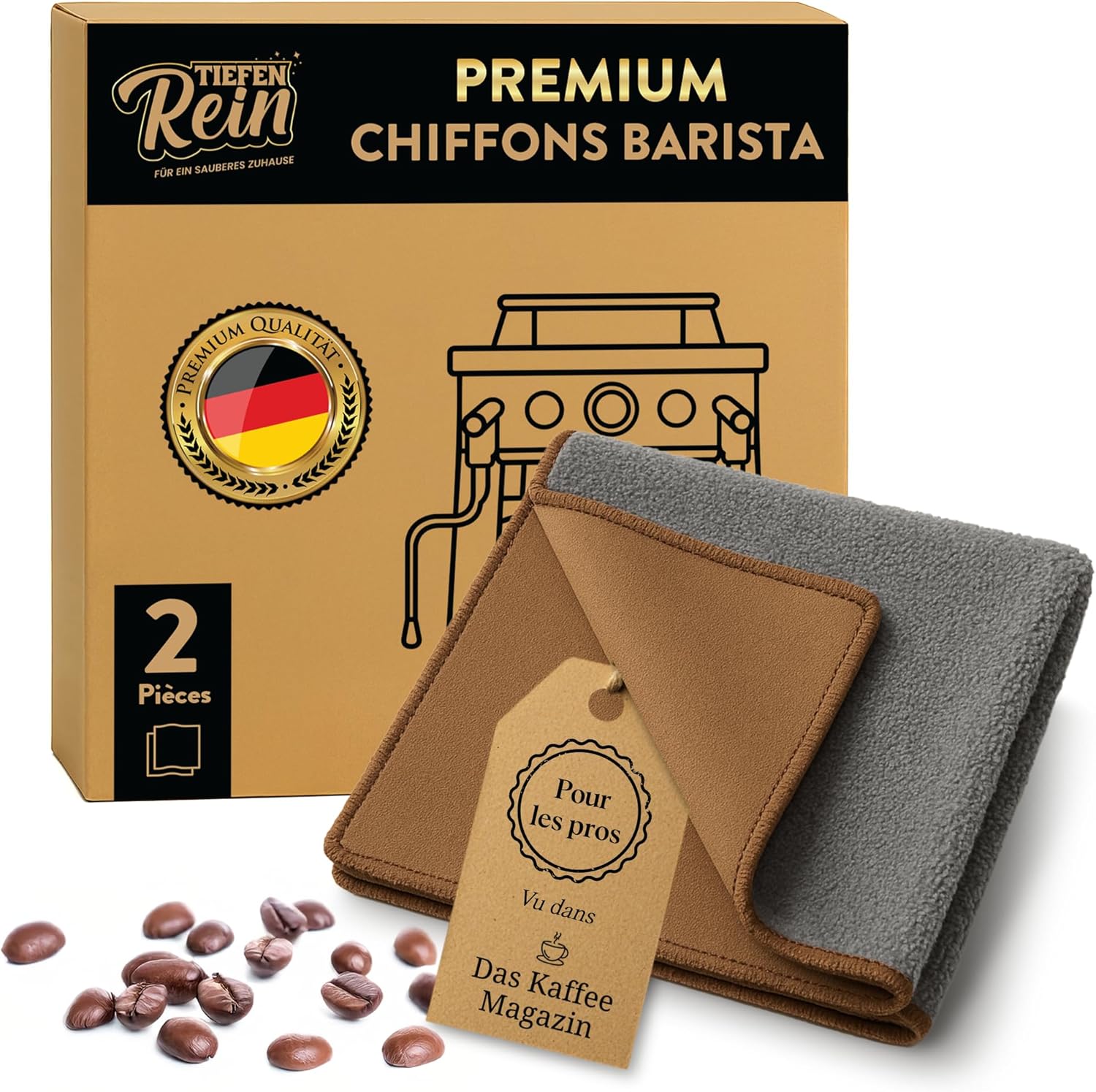 Lot De Chiffons Barista