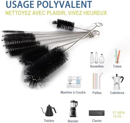 Vue 4 de Brosse Bouteille Lot