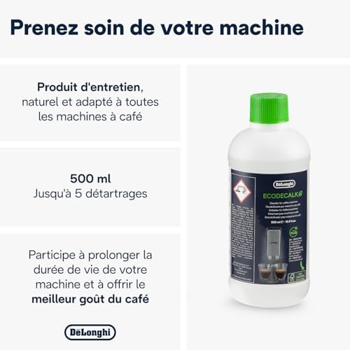 Vue 2 de Delonghi Ecodecalk Detartrant Dlsc