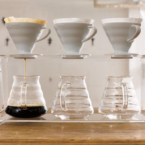 Vue 2 de Hario Cafetiere En Verre