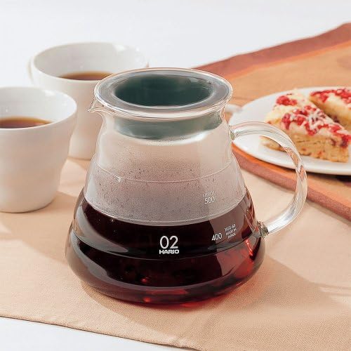 Vue 3 de Hario Cafetiere En Verre