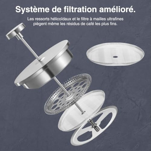 Vue 3 de Vonshef Cafetiere Piston