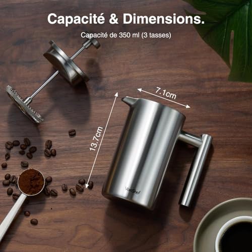 Vue 6 de Vonshef Cafetiere Piston