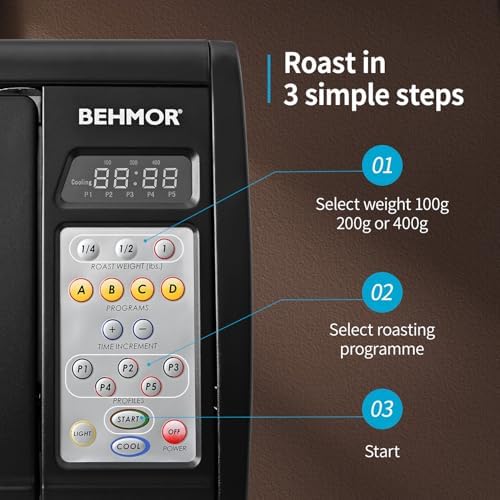 Vue 4 de Behmor Sr Plus Torrefacteur