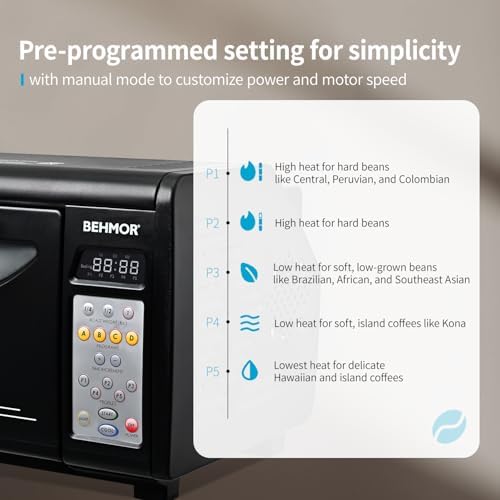 Vue 5 de Behmor Sr Plus Torrefacteur