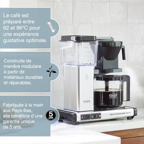 Vue 3 de Moccamaster Kbg Select Cafetiere