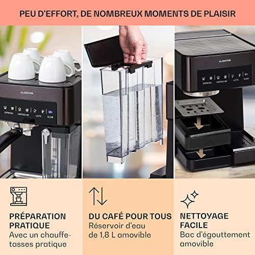 Vue 6 de Klarstein Petite Cafetiere Electrique