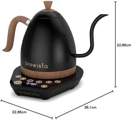 Vue 7 de Brewista Artisan Matte Black