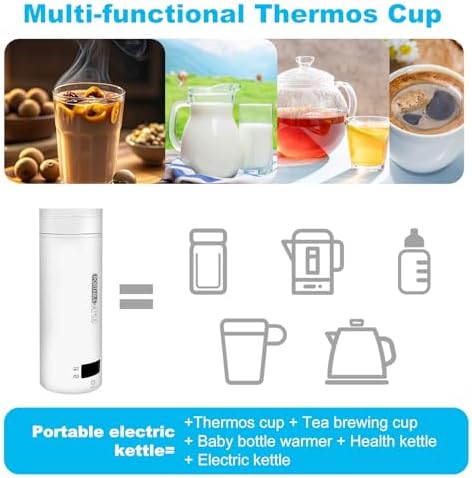 Vue 5 de Bouilloire Voyage Électrique Portable