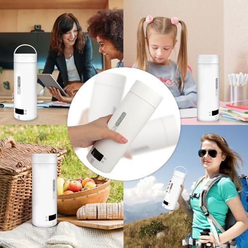 Vue 7 de Bouilloire Voyage Électrique Portable