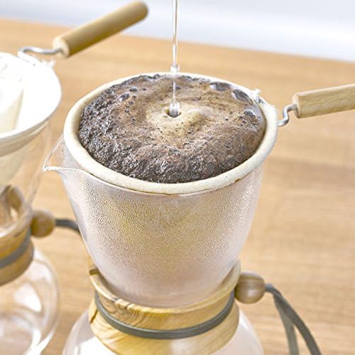 Vue 4 de Cafetière Filtre Tissu Réutilisable