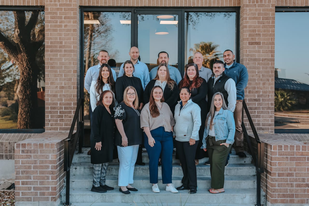 The full Fergmar Capital team gathered at company headquarters