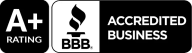 BBB Accredited Business A+ Rating