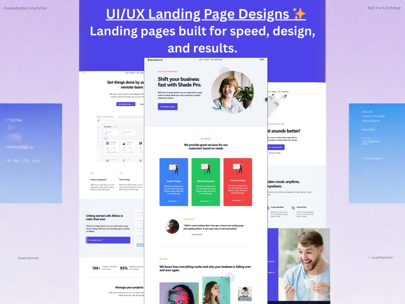 landing pages