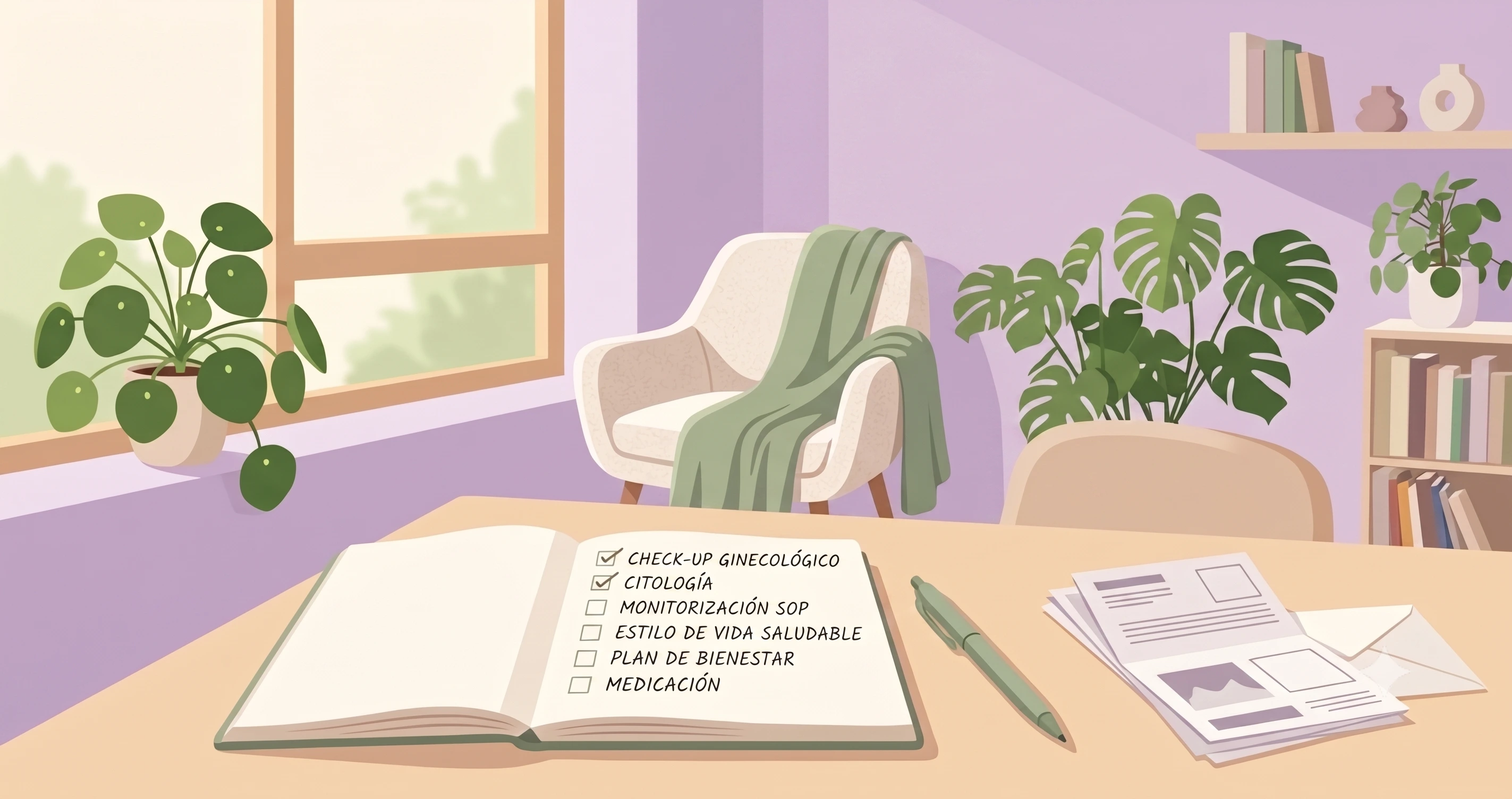 Checklist: ¿Qué llevar y qué pedir en tu chequeo ginecológico anual?