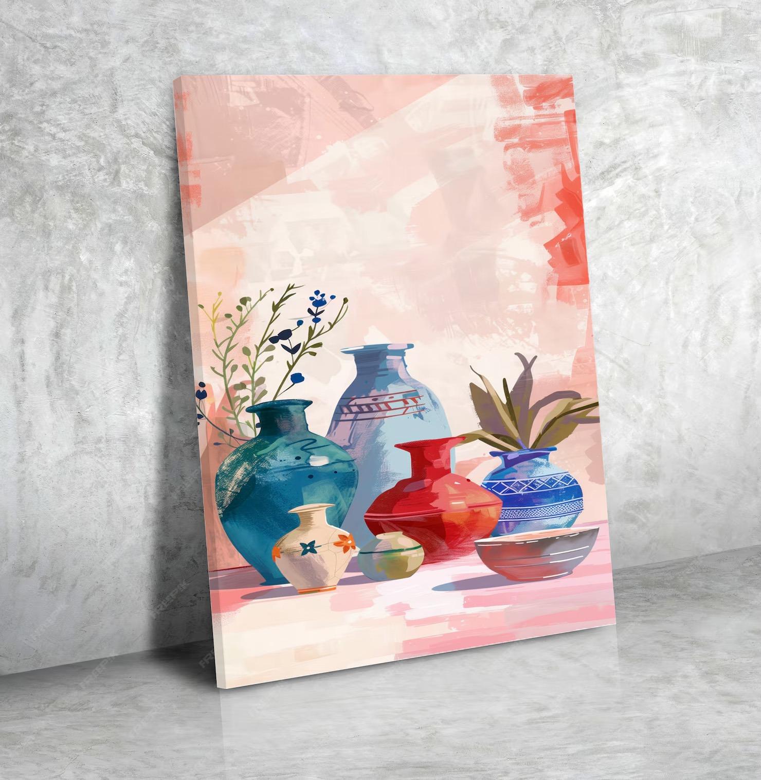 Cadre Mural Horizontal Moderne Paysage N°3