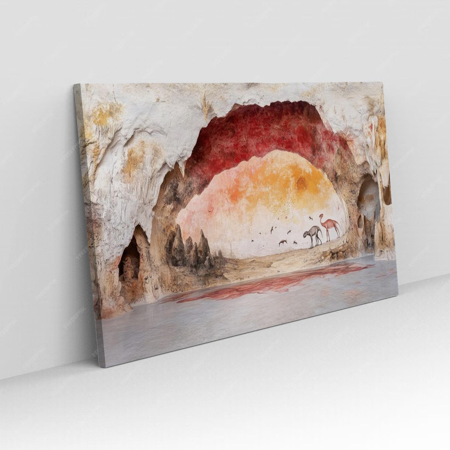 Peinture Horizontale Moderne Contemporain Chaudes N°8