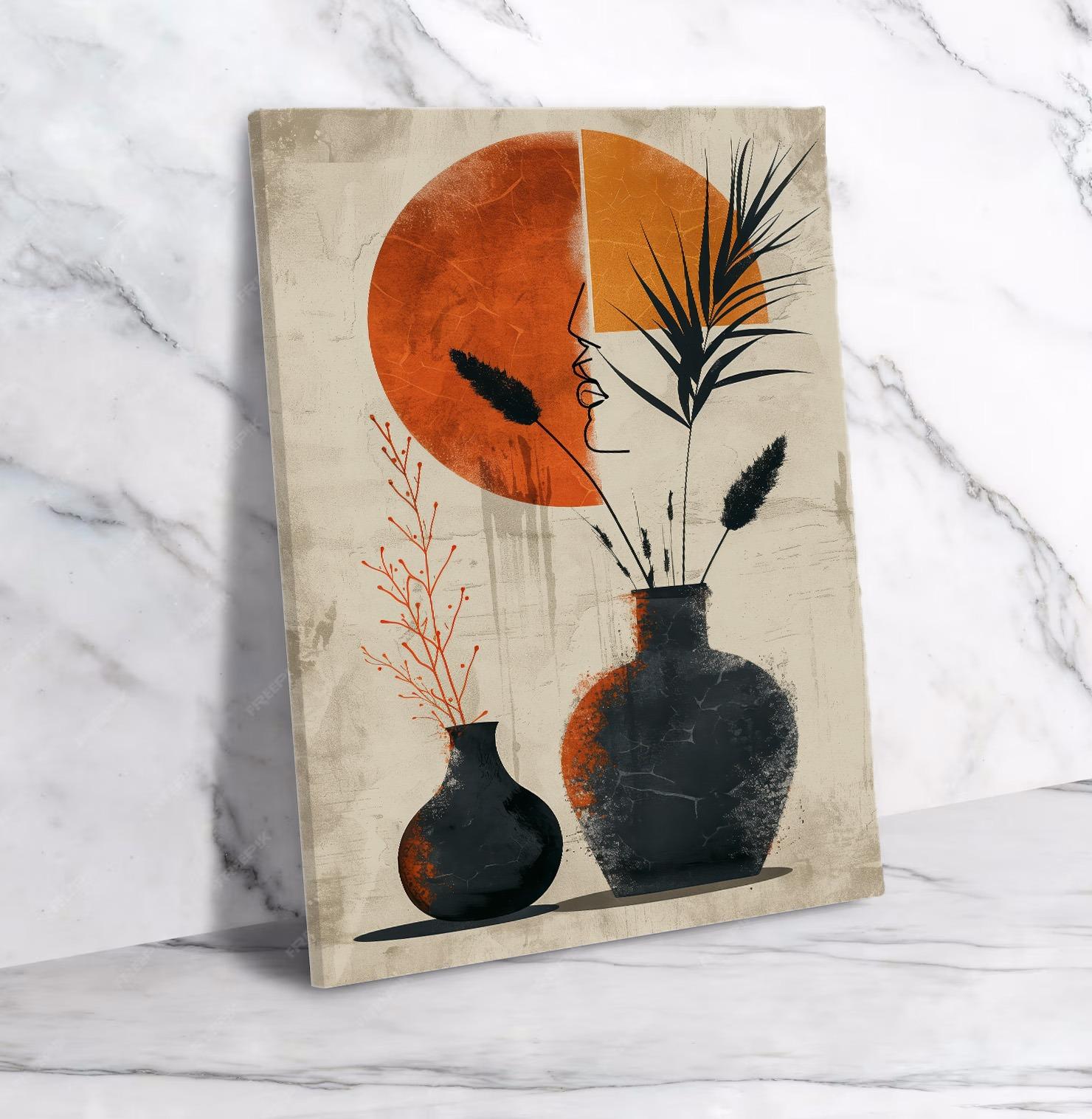 Grand Tableau Salon Design Art Mural N°24