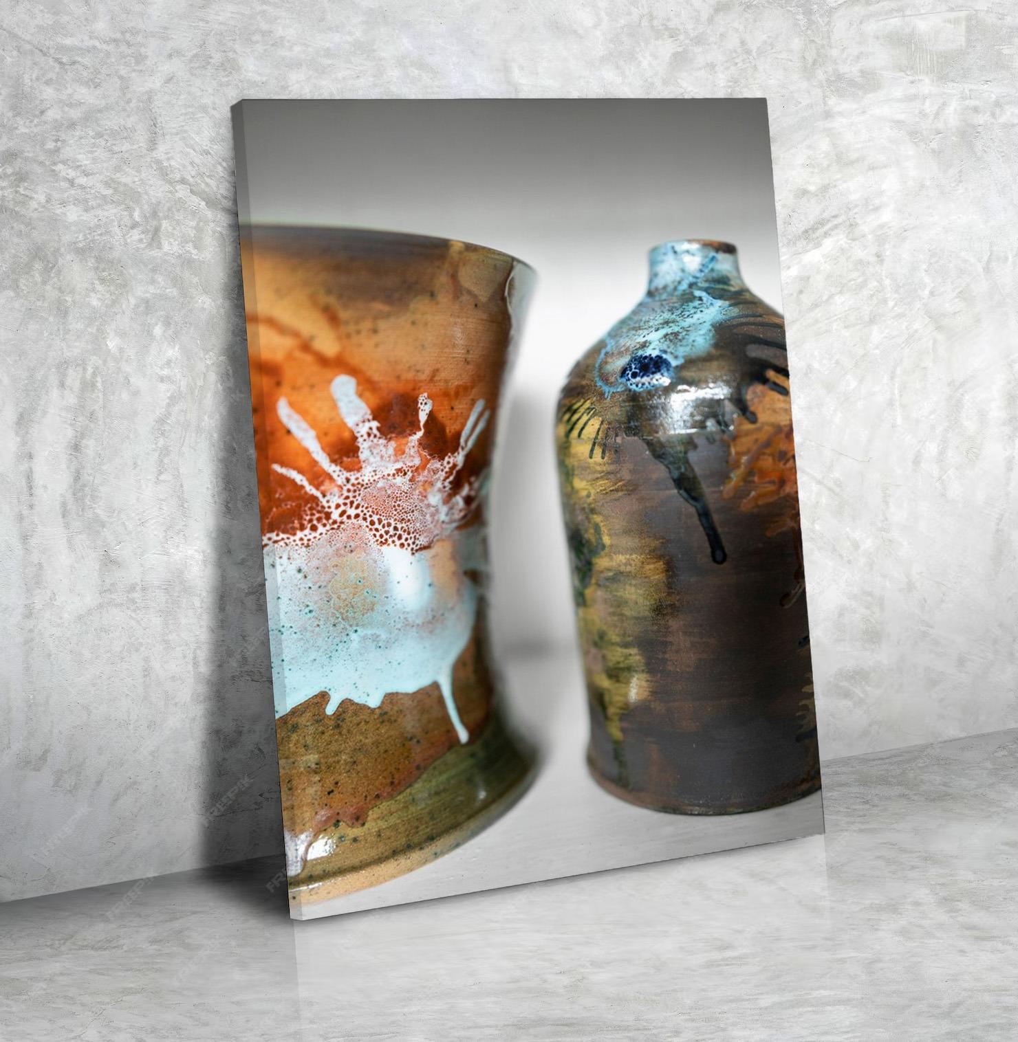 Cadre Mural Horizontal Tendance Or et Noir N°36